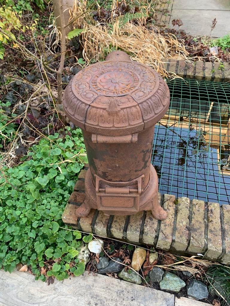 Godin Houtkachel - Rustieke Warmte voor Uw Huis en Terras, Huis en Inrichting, Ophalen, Gebruikt, Houtkachel, Vrijstaand