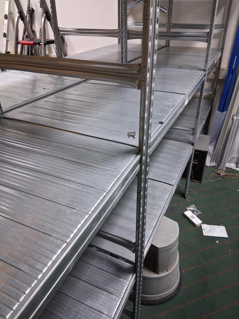 Metalsistem legbordstelling stelling kasten, Ophalen, Zo goed als nieuw