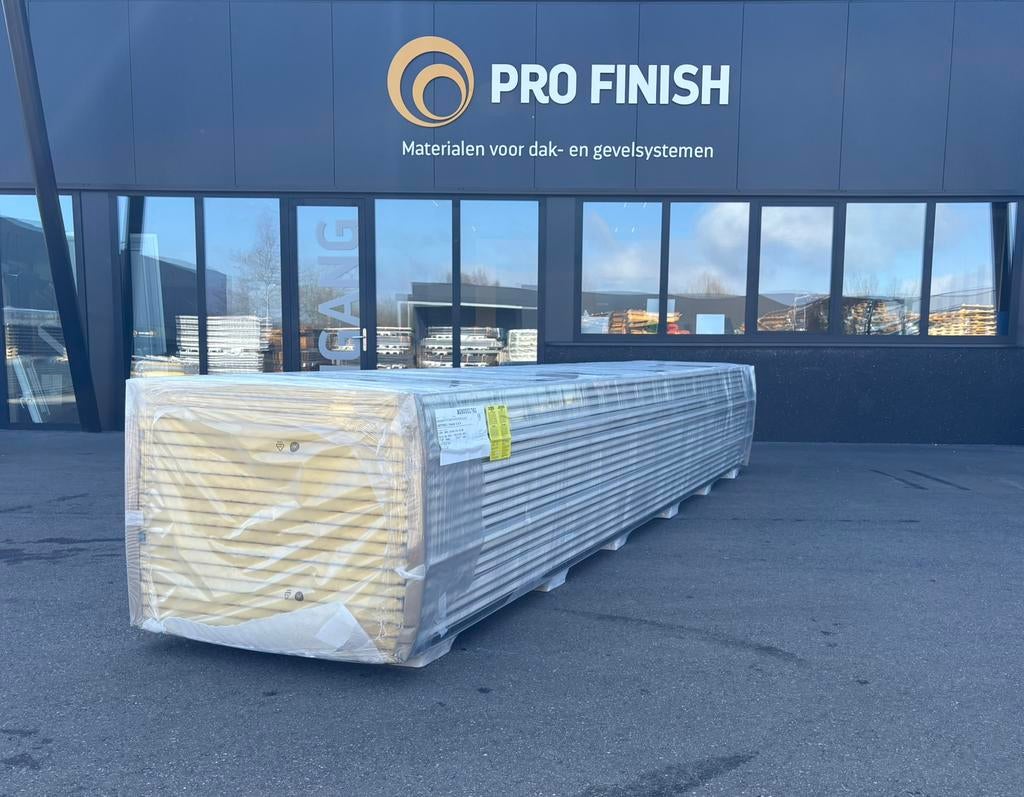 Sandwichpanelen wandpanelen 40mm wit/wit geisoleerde platen, Ophalen of Verzenden, Nieuw