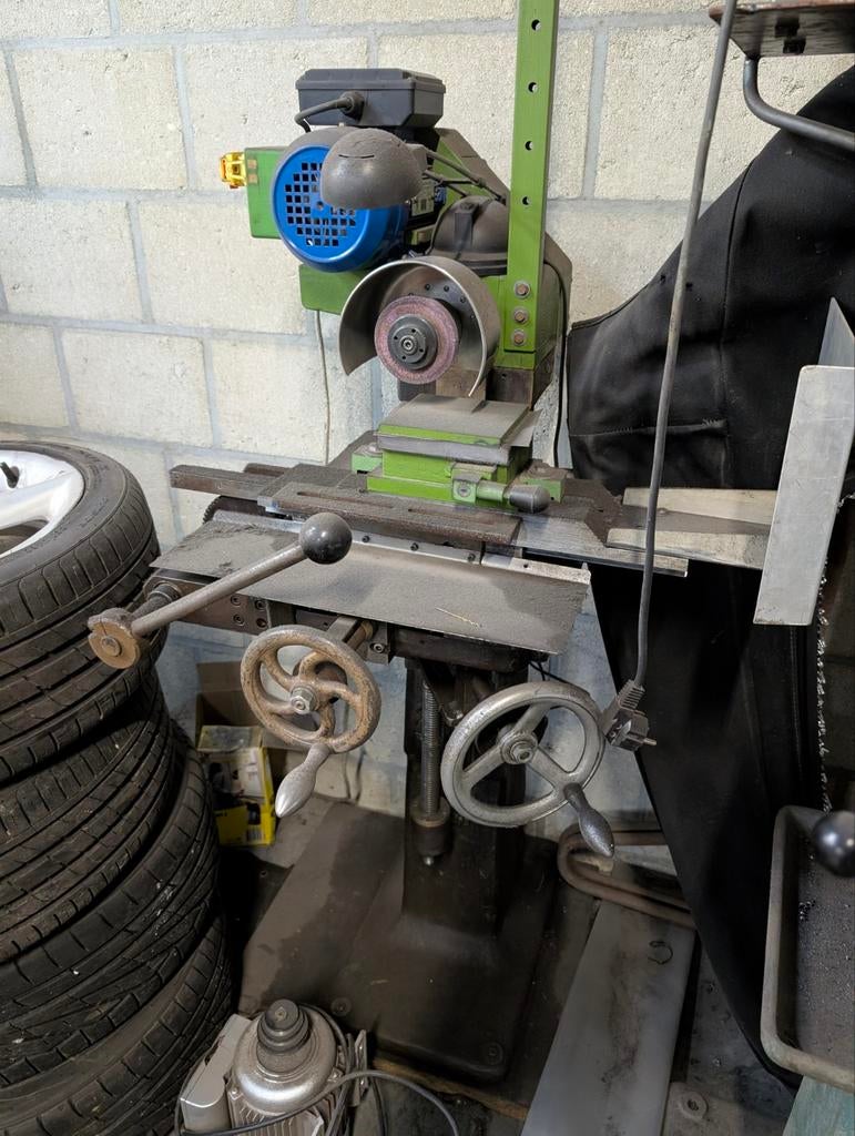 Vlakslijpmachine vlakslijper, Ophalen