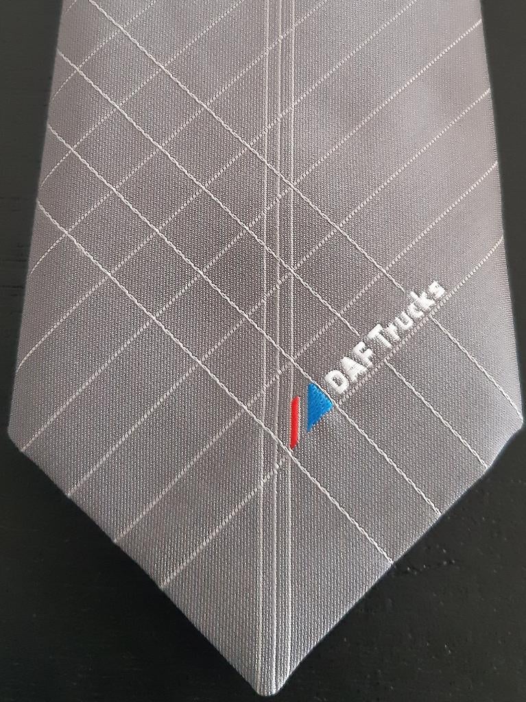 DAF Trucks stropdas grijs, Ophalen of Verzenden, Nieuw, Gebruiksvoorwerp