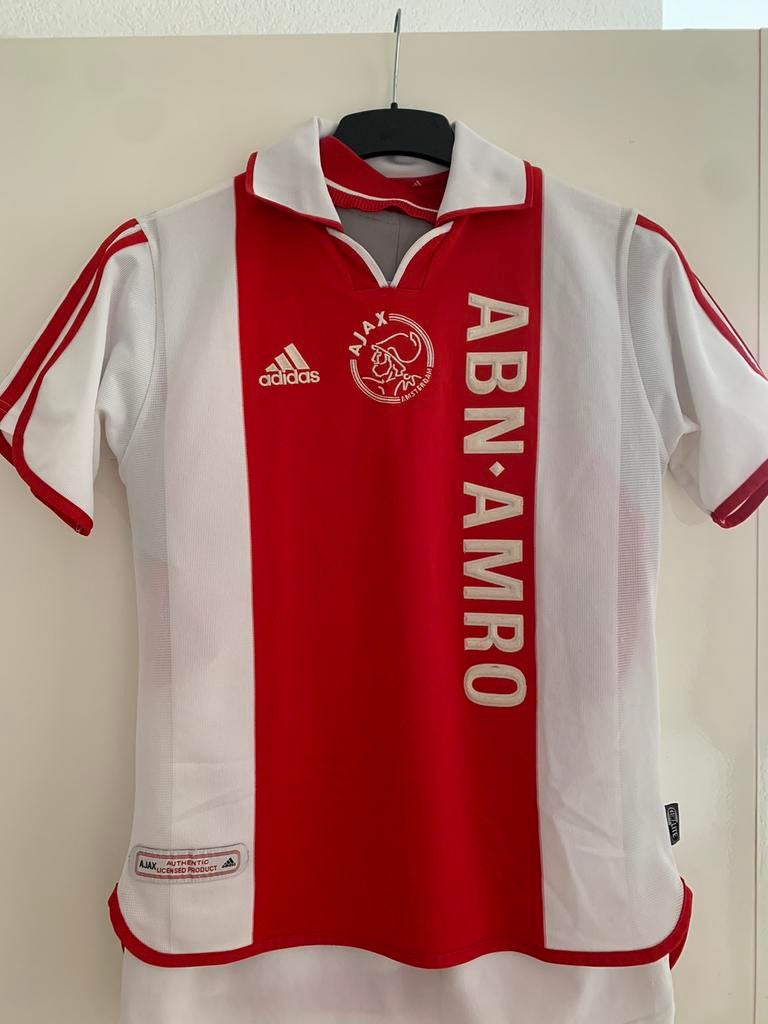 Ajax jubileum shirt, Maat XS of kleiner, Ophalen of Verzenden, Zo goed als nieuw, Shirt