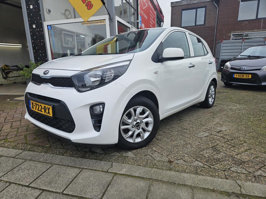 Kia Picanto 1.2 CVVT X-line | Carplay | Navi | Airco | Licht, Auto's, Kia, Stof, Gebruikt, Euro 6, 4 cilinders