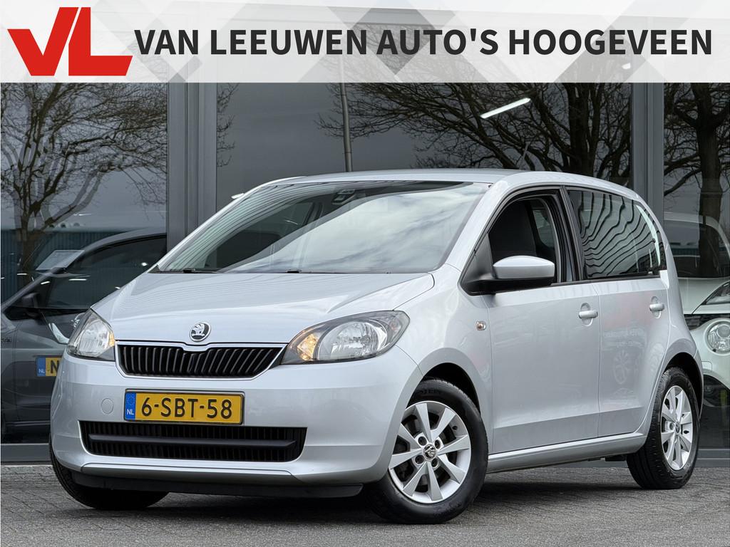Skoda Citigo 1.0 Greentech Sprint | NAP | Cruise | RIJKLAAR, Auto's, Skoda, Voorwielaandrijving, Euro 5, Stof, Gebruikt