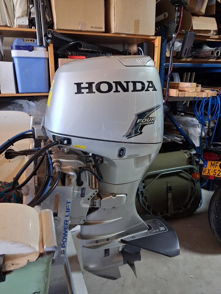 Een zeer nette honda 50pk., Watersport en Boten, Gebruikt, 5 tot 10 pk, Viertaktmotor, Ophalen of Verzenden
