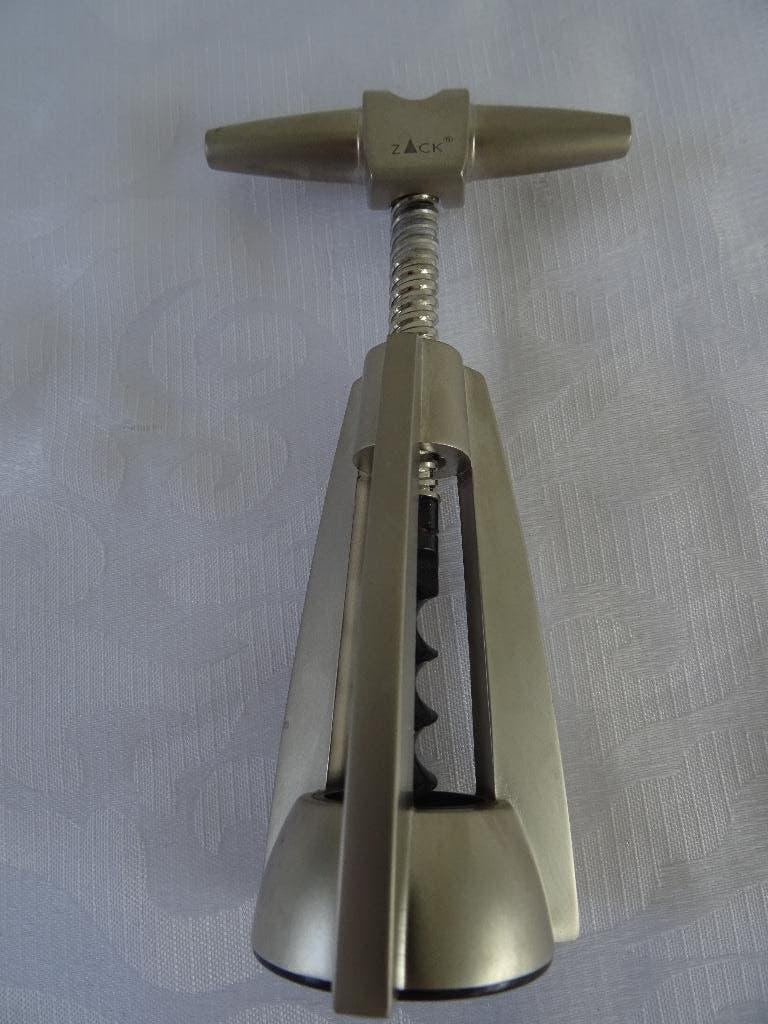 Zack design flesopener Zack Tiro kurkentrekker corkscrew, Ophalen of Verzenden, Zo goed als nieuw, Gebruiksvoorwerp
