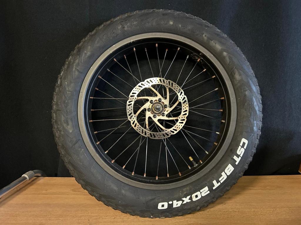 Esmaster Fatbike voorvelg + band, Gebruikt, Band, -, -