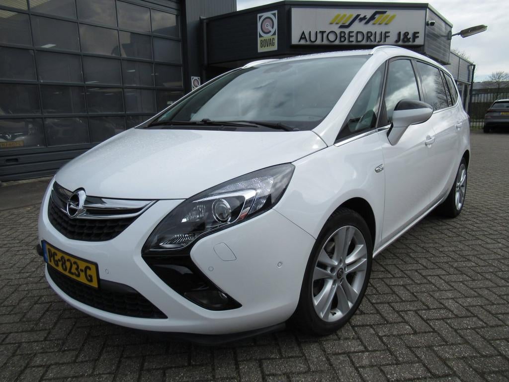 Opel Zafira Tourer 1.4 Design Edition / AUTOMAAT / NAV / PDC, Euro 5, Gebruikt, Zwart, 4 cilinders