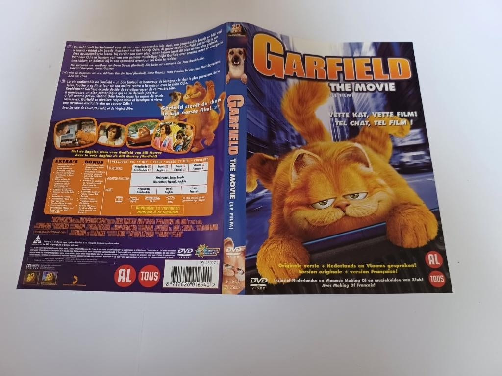 Garfield, Alle leeftijden, Ophalen of Verzenden, Zo goed als nieuw, Komedie