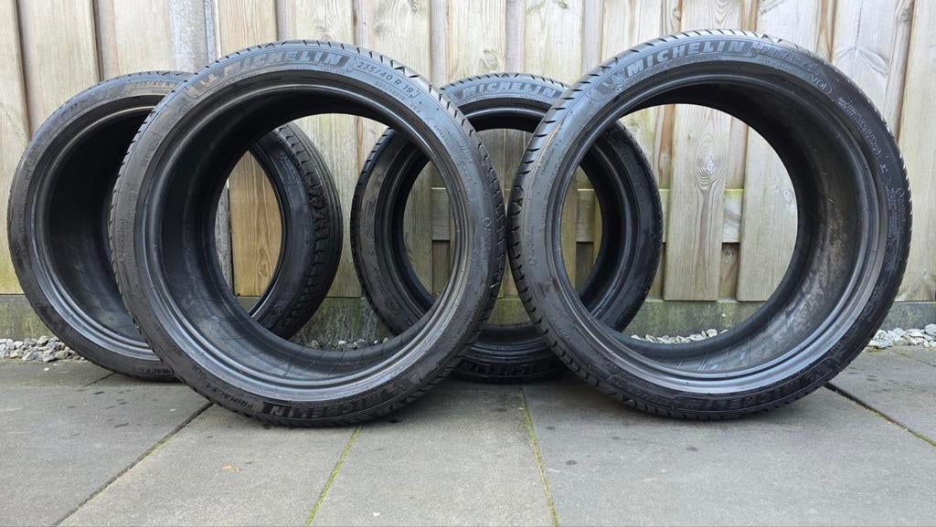 Michelin 235 40 19 Primacy 4 VOL zomerbanden, 19 inch, Gebruikt, Ophalen of Verzenden, 235 mm