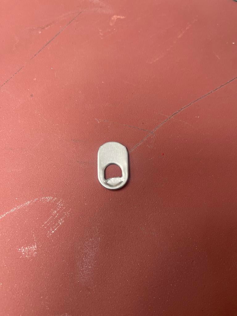 Lipje van een Cola blikje (foutje), Verzamelen, Ophalen of Verzenden, Zo goed als nieuw