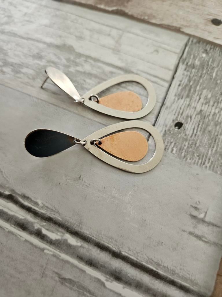 Zilveren oorbellen, Verzenden, Zilver, Zilver