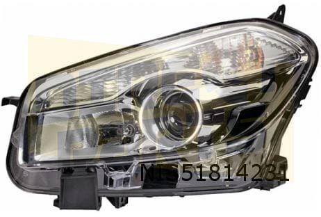 Nissan Qashqai (5/10-) koplamp Links OES! 26060BR02A, -, Verzenden, -, Nieuw