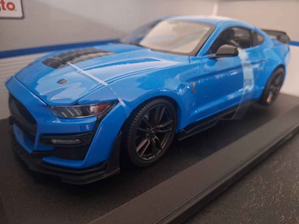 Ford Mustang Shelby GT500 2020 Schaal 1:18, Maisto, Auto, Nieuw, Ophalen of Verzenden