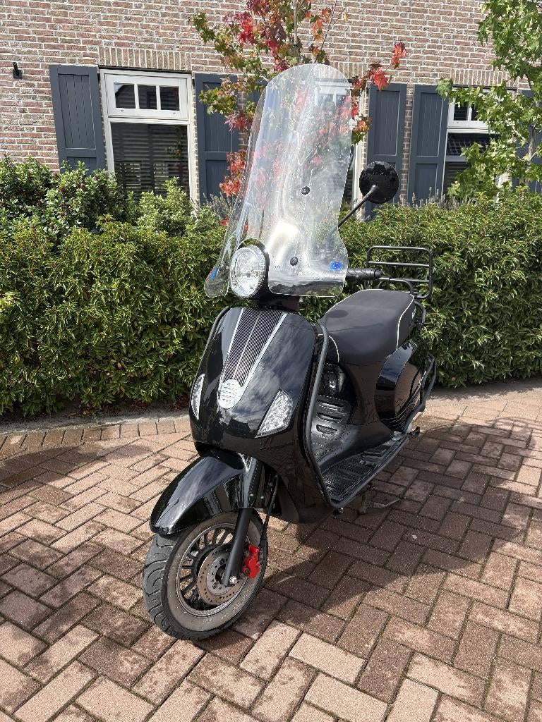 Zwarte Berini Napoli Scooter, Ophalen, Gebruikt, Overige typen, Overige merken