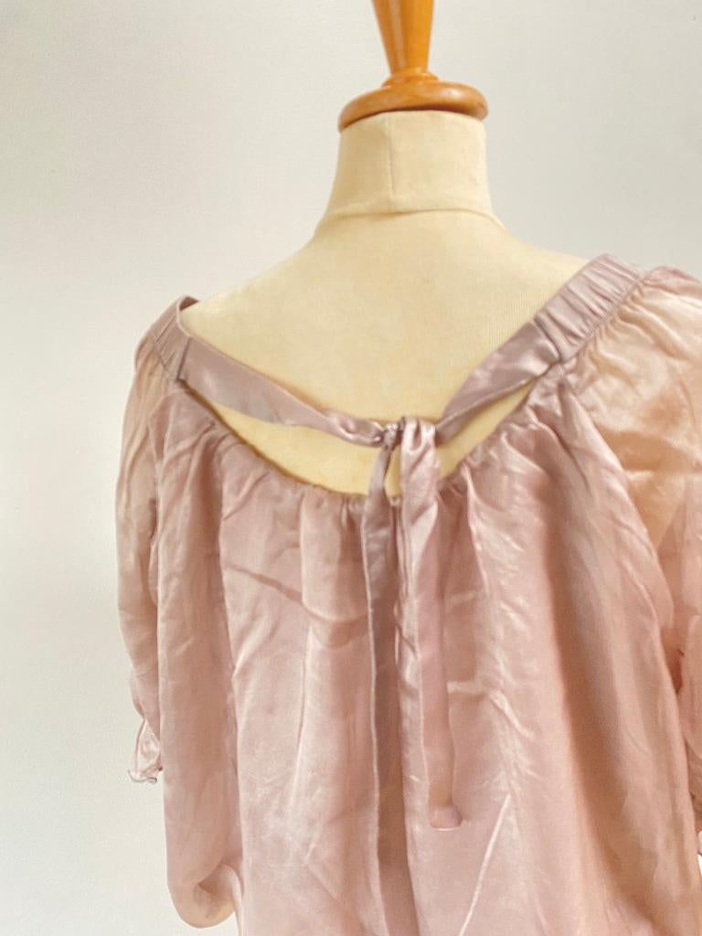 blouse maat L Zijde, Verzenden, Beige, St. Tropez, Maat 42/44 (L)