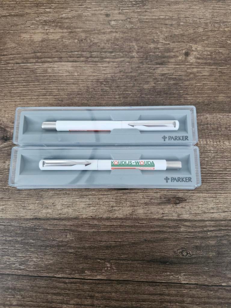 2 Parker Reclame pennen, Ophalen of Verzenden, Balpen, Parker