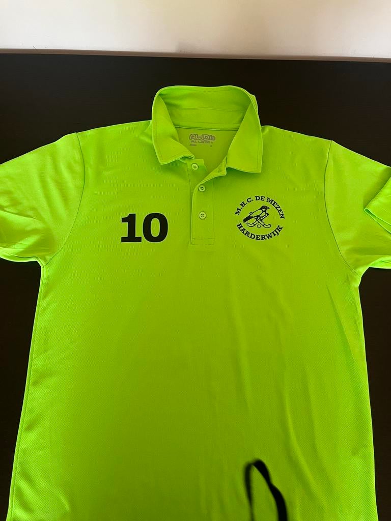 Sportshirt MHC De Mezen Harderwijk - Maat S, Ophalen of Verzenden, Gedragen, Groen, Overige typen