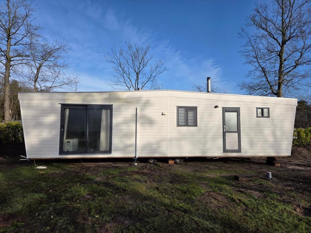 Stacaravan te koop inclusief interieur, Caravans en Kamperen, Stacaravans