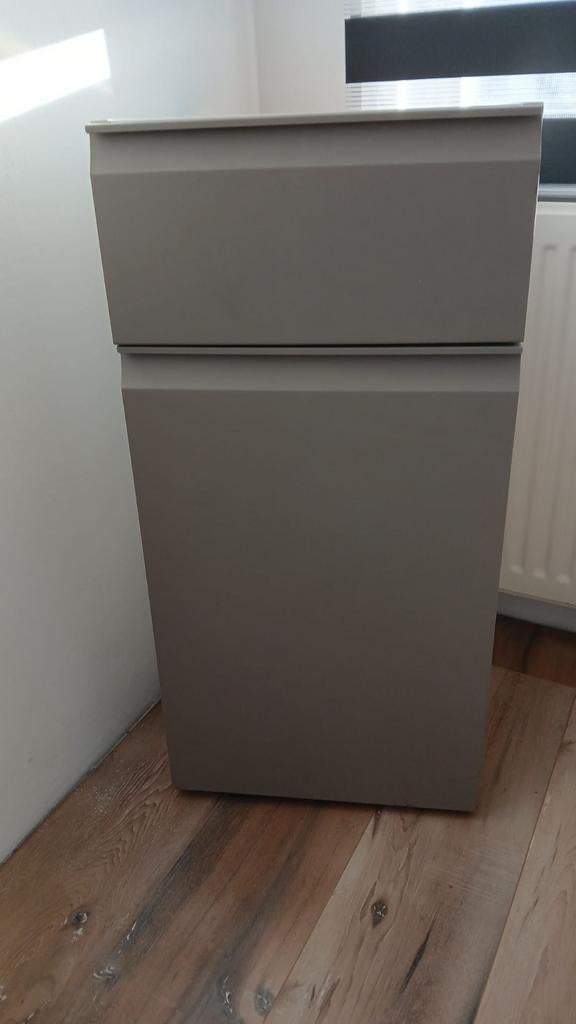 Ikea Metod Kast met maximera lade en upplov deur, Ophalen, Minder dan 50 cm, Beige, Zo goed als nieuw