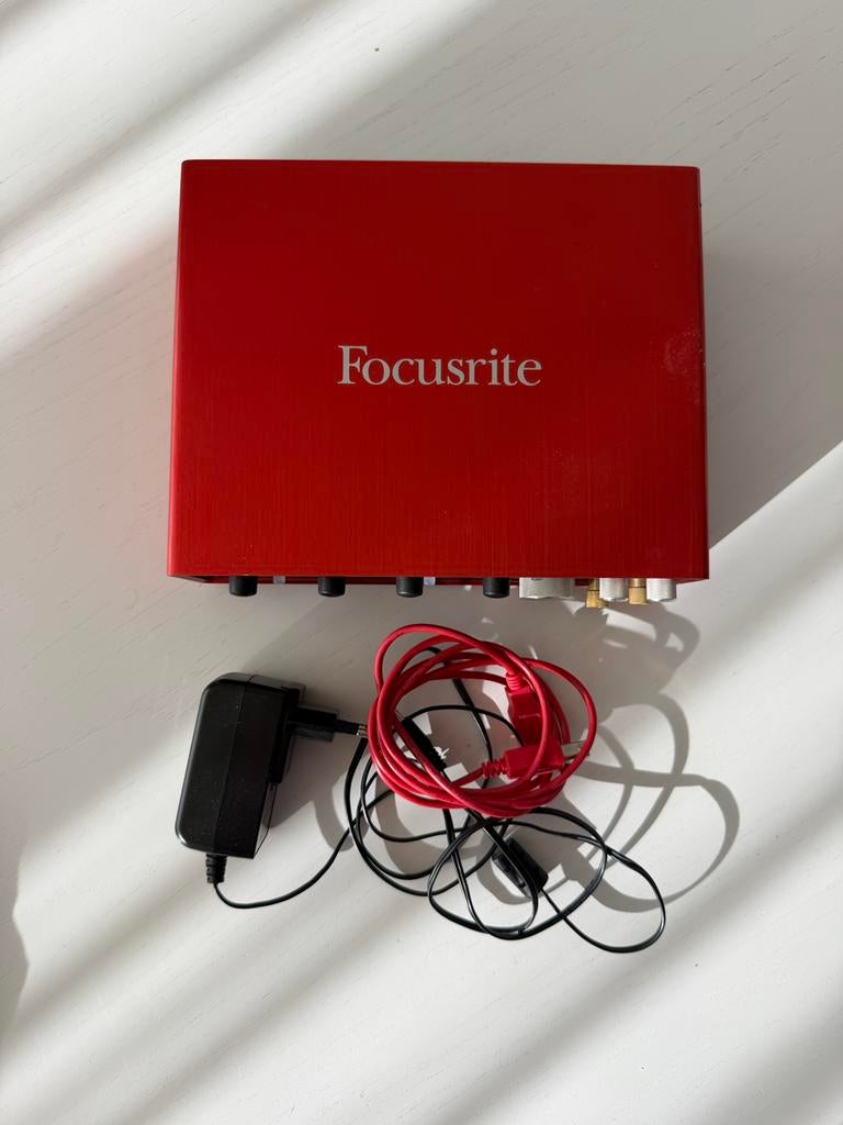 Scarlett Focusrite 18i8 2nd Gen USB Audio Interface, Ophalen of Verzenden, Zo goed als nieuw, Audio
