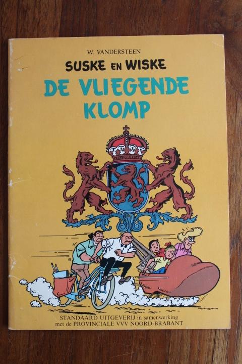 Suske en Wiske De vliegende klomp (VVV Noord-Brabant 1975), Boeken, Stripboeken, Gelezen, Eén stripboek, Ophalen of Verzenden