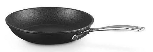 Le Creuset koekenpan Les Forgees TNS - ø 20 cm, Ophalen, Aluminium, Zo goed als nieuw, Keramische plaat