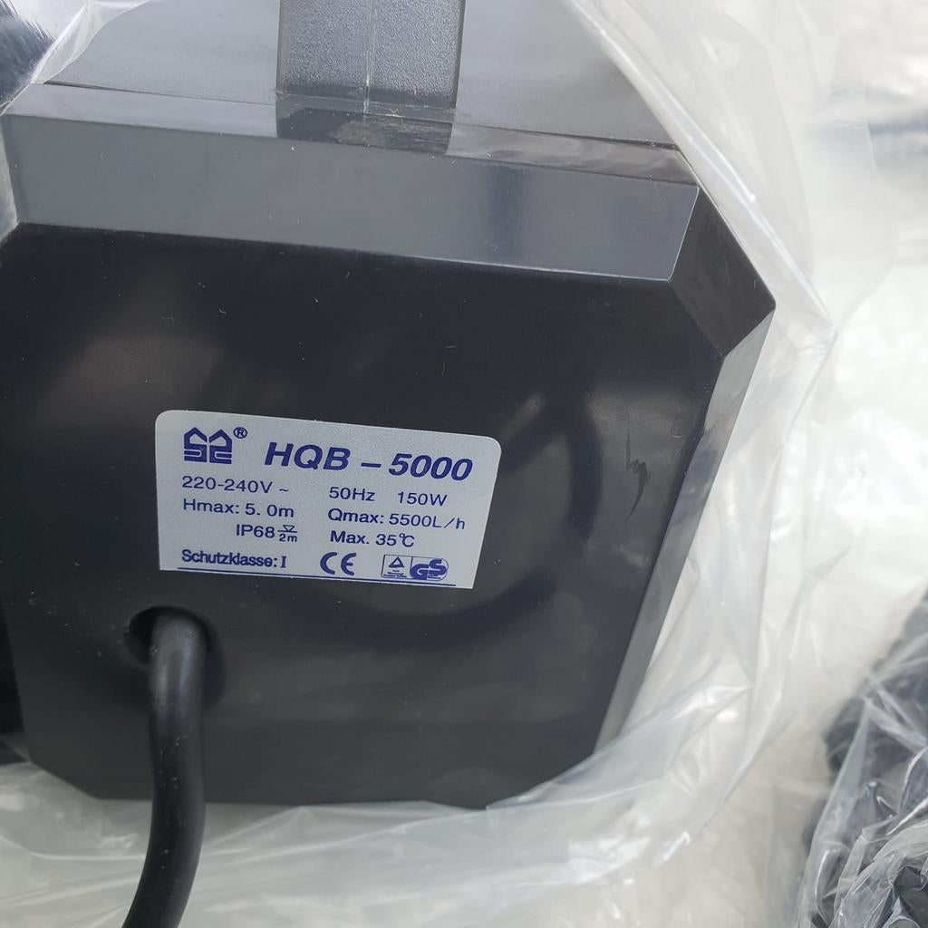 Vijverpomp 5000 liter per uur., Tuin en Terras, Ophalen of Verzenden, Nieuw, Vijverpomp