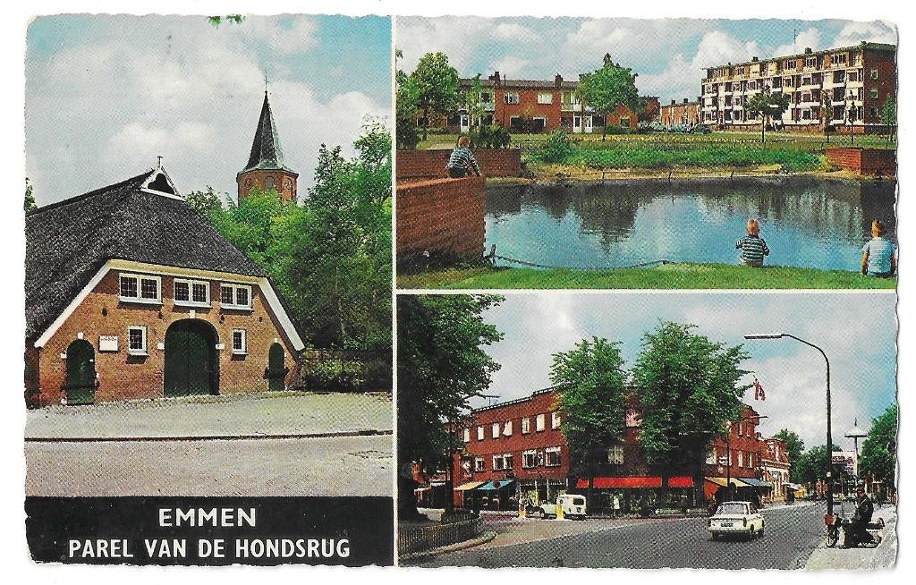 AK Emmen - Parel van de Hondsrug, Verzenden, 1960 tot 1980, Gelopen, Drenthe