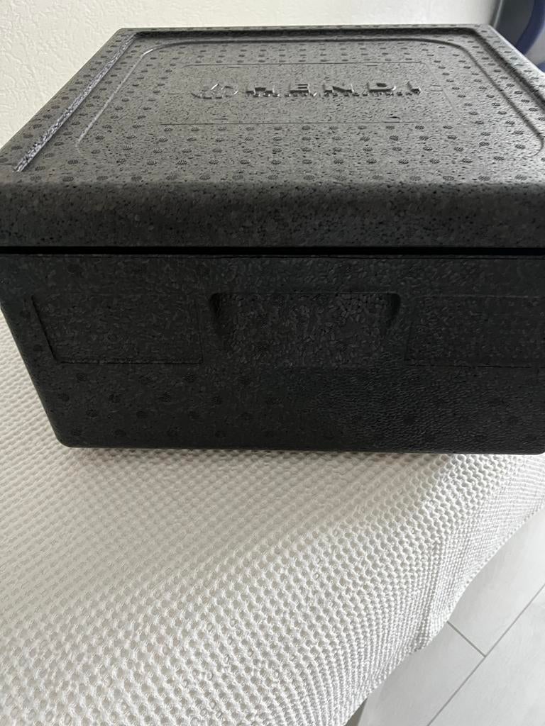 Hendi Thermobox EPP GN 1/1 - Zwart, Kunststof, 50 tot 100 cm, Ophalen of Verzenden, Zo goed als nieuw