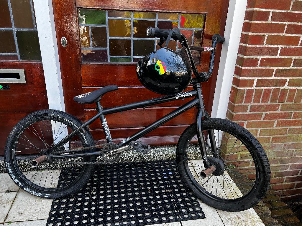 WeThePeople Justice BMX (2012) – Zwart – Goede staat  BMX, Fietsen en Brommers, 24 inch of meer, Gebruikt, Staal, Ophalen of Verzenden