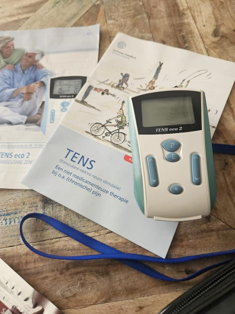 TENS Eco 2 apparaat voor pijnverlichting, Ophalen of Verzenden, Zo goed als nieuw, Benen, Overige typen