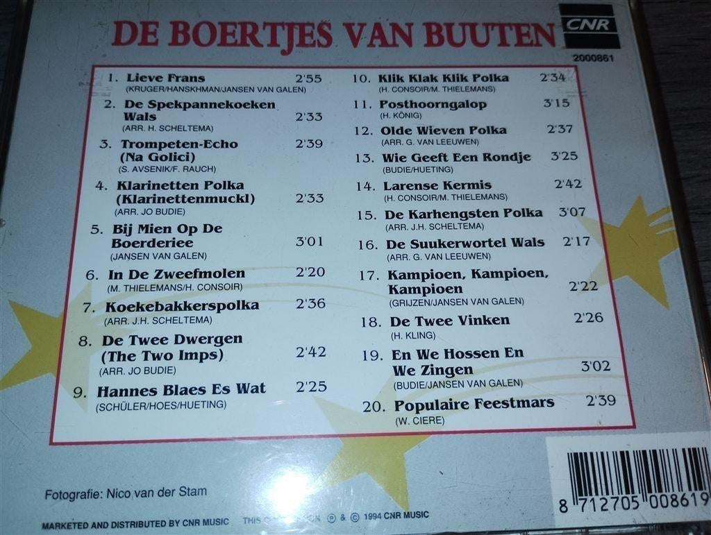 De Boertjes van Buuten, Ophalen of Verzenden, Zo goed als nieuw, Levenslied of Smartlap
