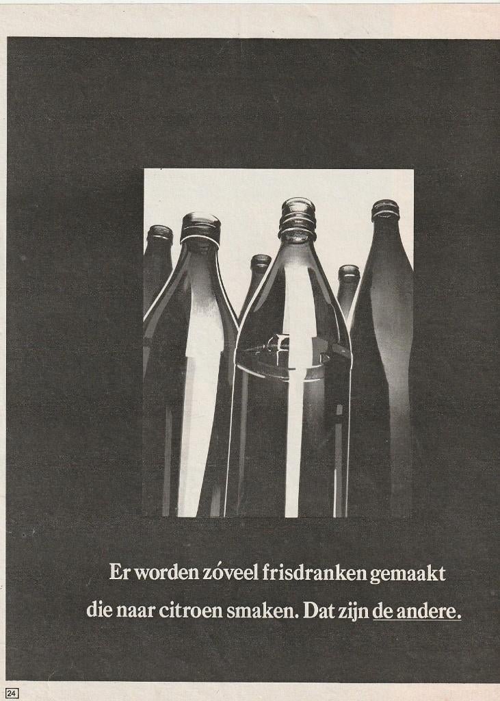 Retro reclame 1972 7Up Seven-Up frisdrank bruisende enige, Verzamelen, Verzenden, Overige typen