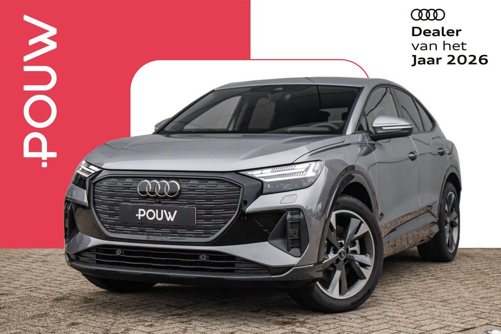 Audi Q4 Sportback e-tron 45 Advanced 286pk Edition 82 kWh |, Auto's, Automaat, 12 maanden, Zwart, 82 kWh