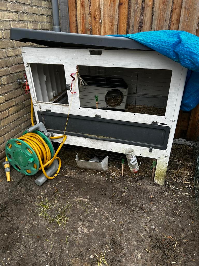 Gratis konijnenhok, Ophalen, Gebruikt, Hok, Minder dan 60 cm