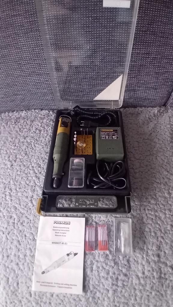 Proxxon Minimot 40 (E) boor- en freesmachine, Ophalen of Verzenden