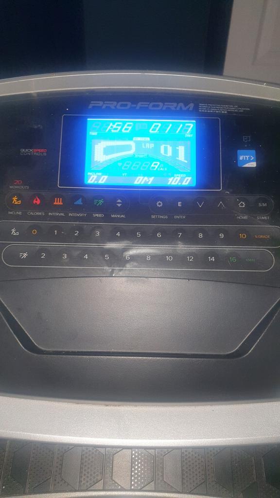 Pro-Form loopband - 2 jaar oud, weinig ge, Sport en Fitness, Fitnessapparatuur, Ophalen of Verzenden, Zo goed als nieuw, Loopband