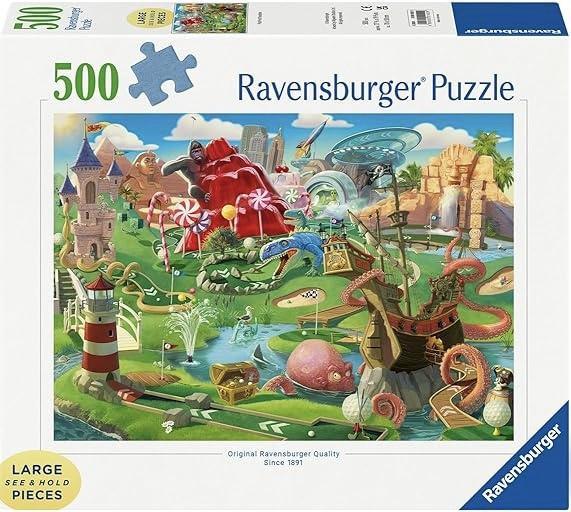 Ravensburger - Putt Putt Paradise - 500XL stukjes, Ophalen of Verzenden, 500 t/m 1500 stukjes, Nieuw, Legpuzzel