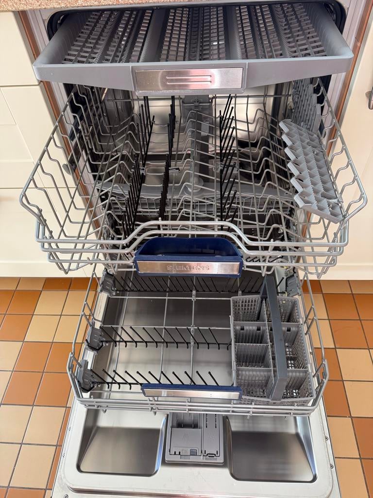 PERFECTE Siemens inbouw vaatwasser - uitstekende reiniging, Ophalen, Gebruikt, 60 cm of meer, Eco programma