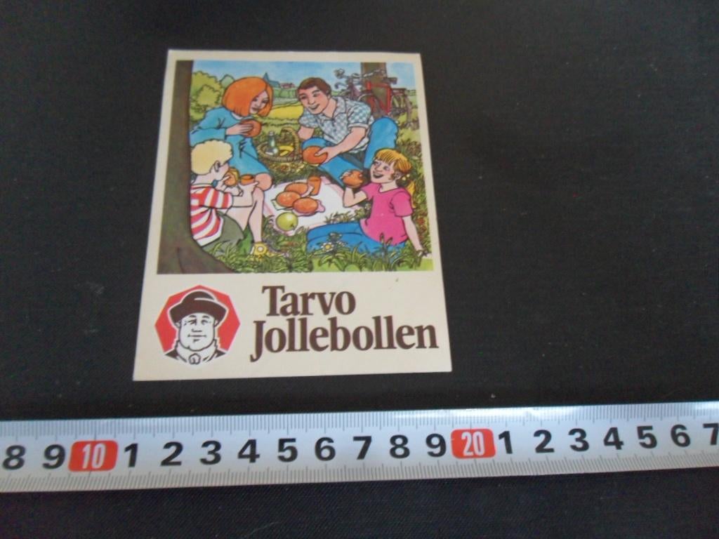 sticker Tarvo Jollebollen, Ophalen, Zo goed als nieuw, Sticker