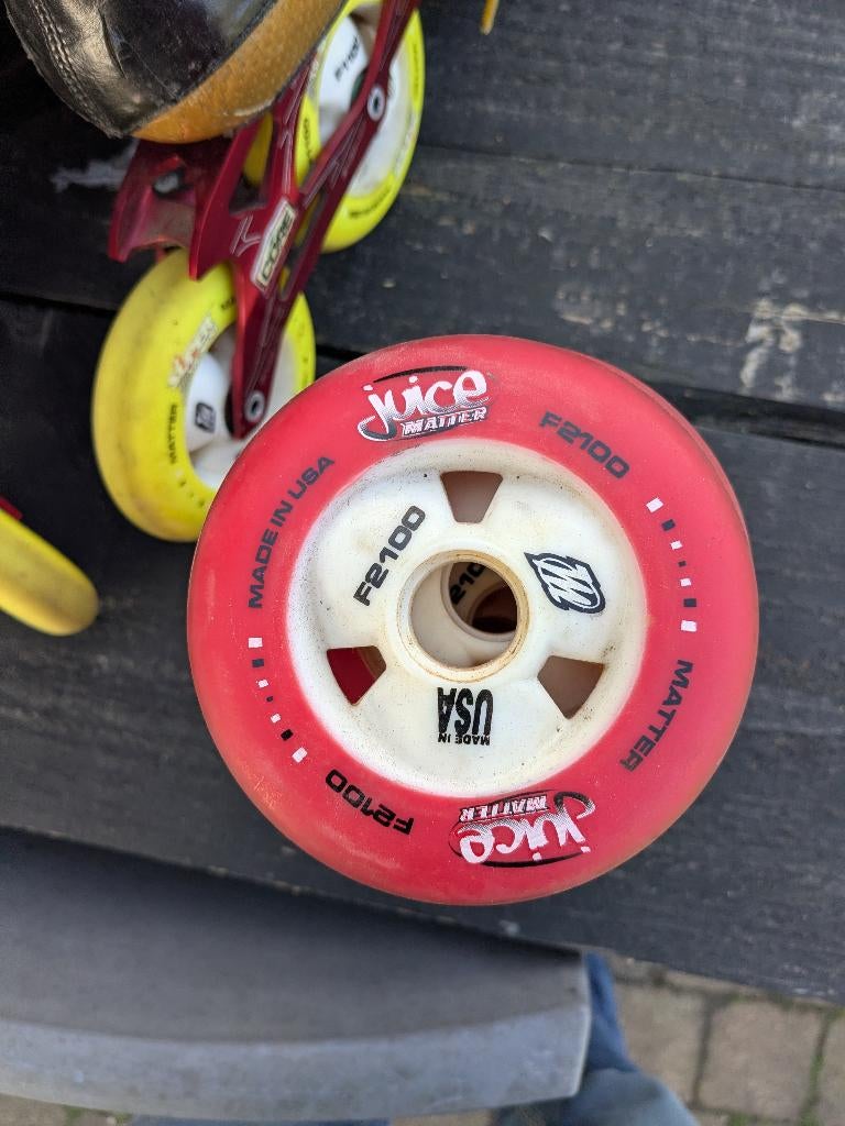 skeelers plus extra paar schoenen, Sport en Fitness, Skeelers, Overige merken, Gebruikt, Dames, Ophalen of Verzenden