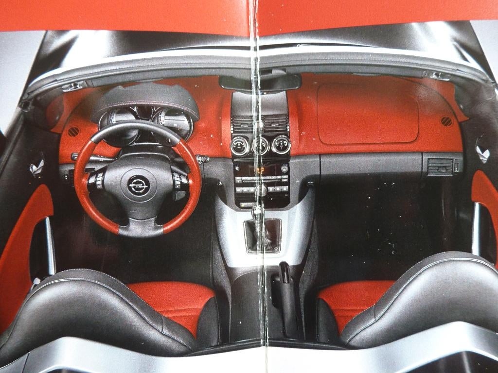 Opel GT folder, Ophalen of Verzenden, Zo goed als nieuw, Overige merken