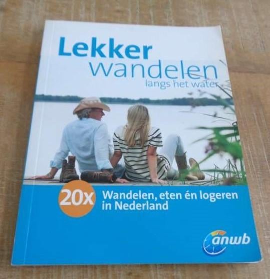 ANWB wandelgids Lekker wandelen langs het water wandelroutes, ANWB, Zo goed als nieuw, ANWB, Benelux