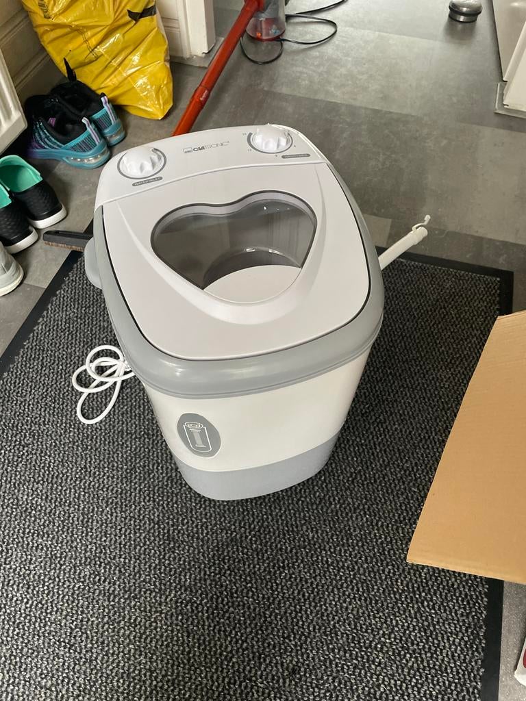 Clatronic mini wasmachine camping, Witgoed en Apparatuur, Wasmachines, Minder dan 85 cm, Minder dan 4 kg, Bovenlader, Ophalen of Verzenden