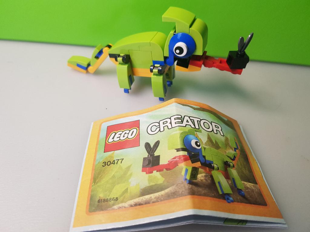Lego 30477 - Kameleon (Creator), Gebruikt, Lego, Compleet, Ophalen of Verzenden