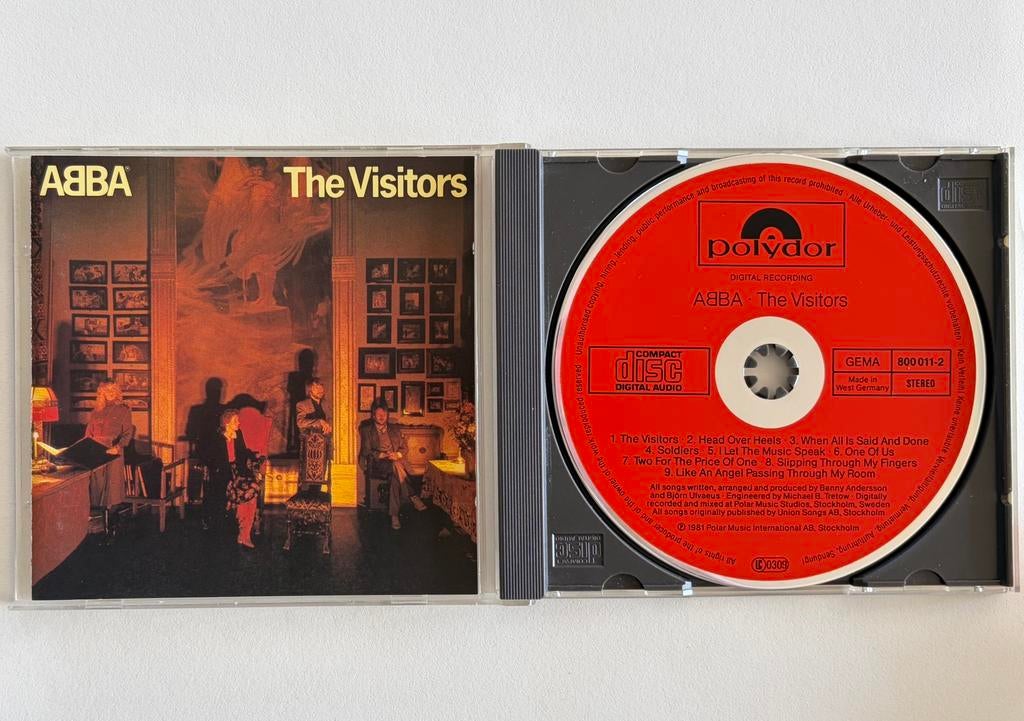ABBA “The Visitors” (Polydor ‘RedFace’), Cd's en Dvd's, Cd's | Pop, Ophalen of Verzenden, 1980 tot 2000, Gebruikt