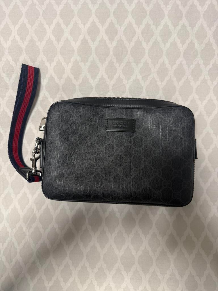 Gucci Tas, Sieraden, Tassen en Uiterlijk, Portemonnees, Ophalen of Verzenden, Zo goed als nieuw, Zwart