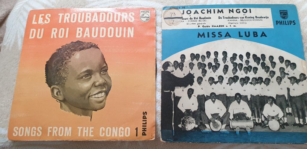 Les troubadours du roi baudouin & Campground singers, Ophalen of Verzenden, Gebruikt, Overige formaten