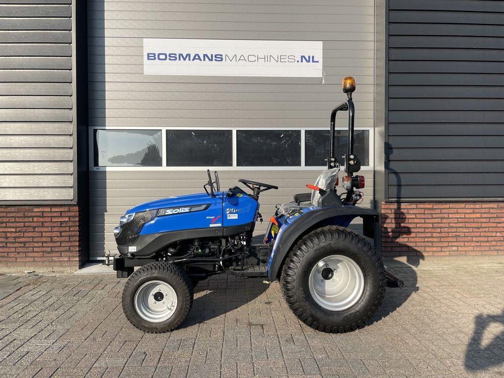 Solis 20 4WD (18.5 PK mitsubishi) minitractor NIEUW gazonban, Zakelijke goederen, Machines en Bouw | Tuin, Park en Bosbouw, Overige typen